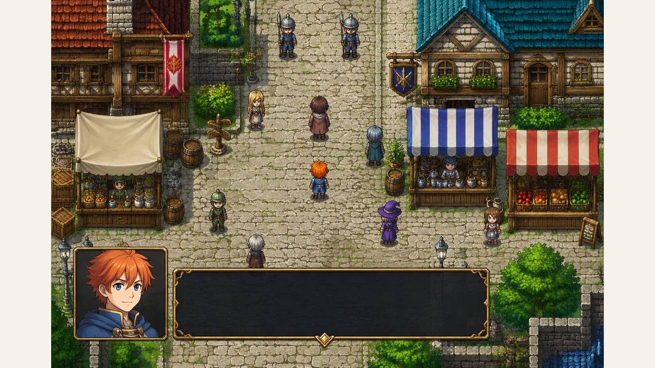 交易街的屑卫兵 日式RPG 场景图 3