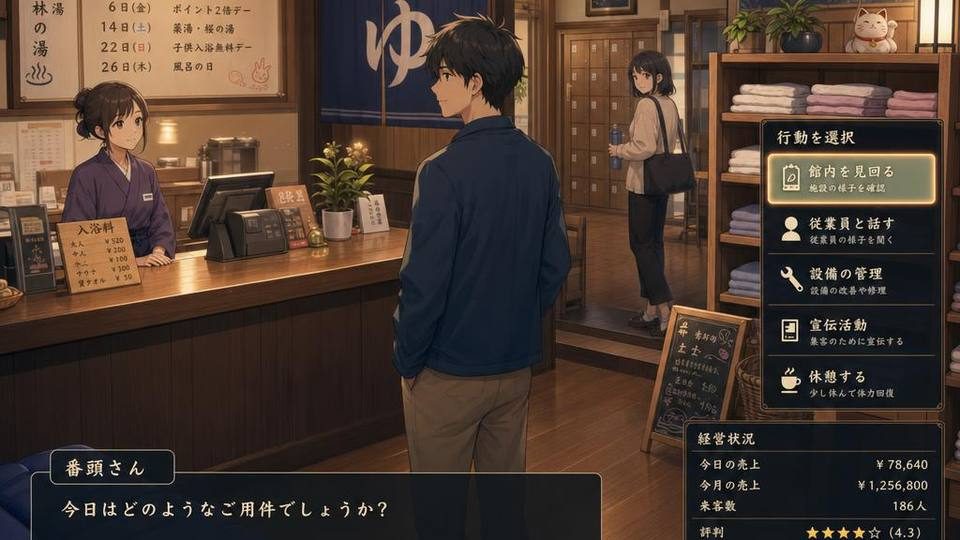 背德浴场 支线内容 演示图 3