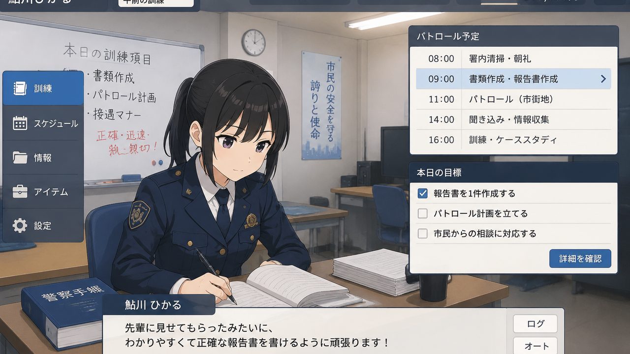 极道无赖EX 女警鮎川光 新人女警 资料图 2