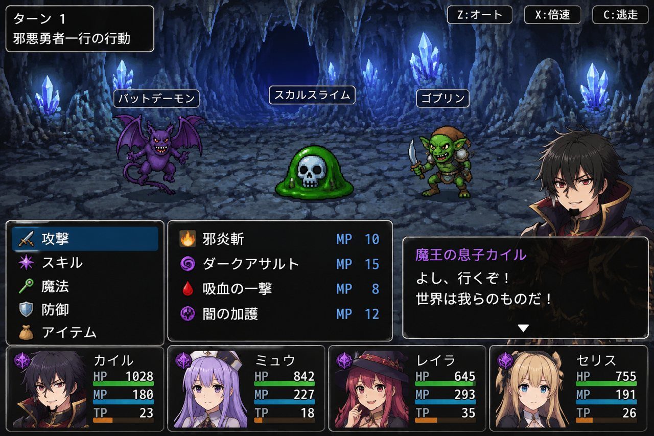 邪恶勇者一行 日式剧情RPG 展示图 6