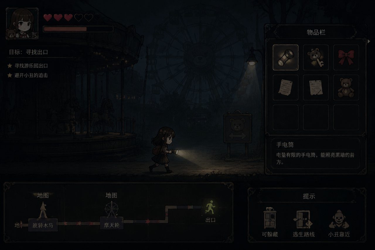黑暗游乐园 路线记忆 预览图 4