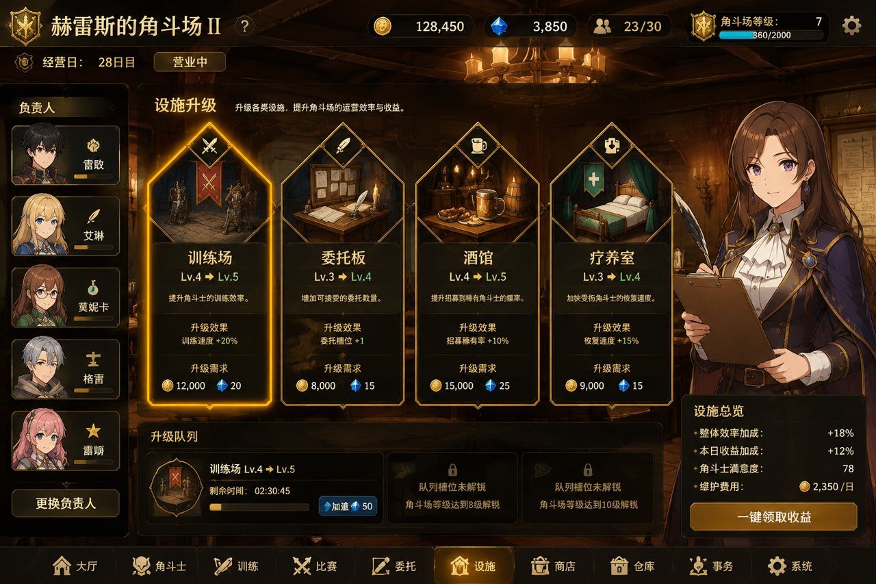 赫雷斯的角斗场Ⅱ 章节事件 画面 7