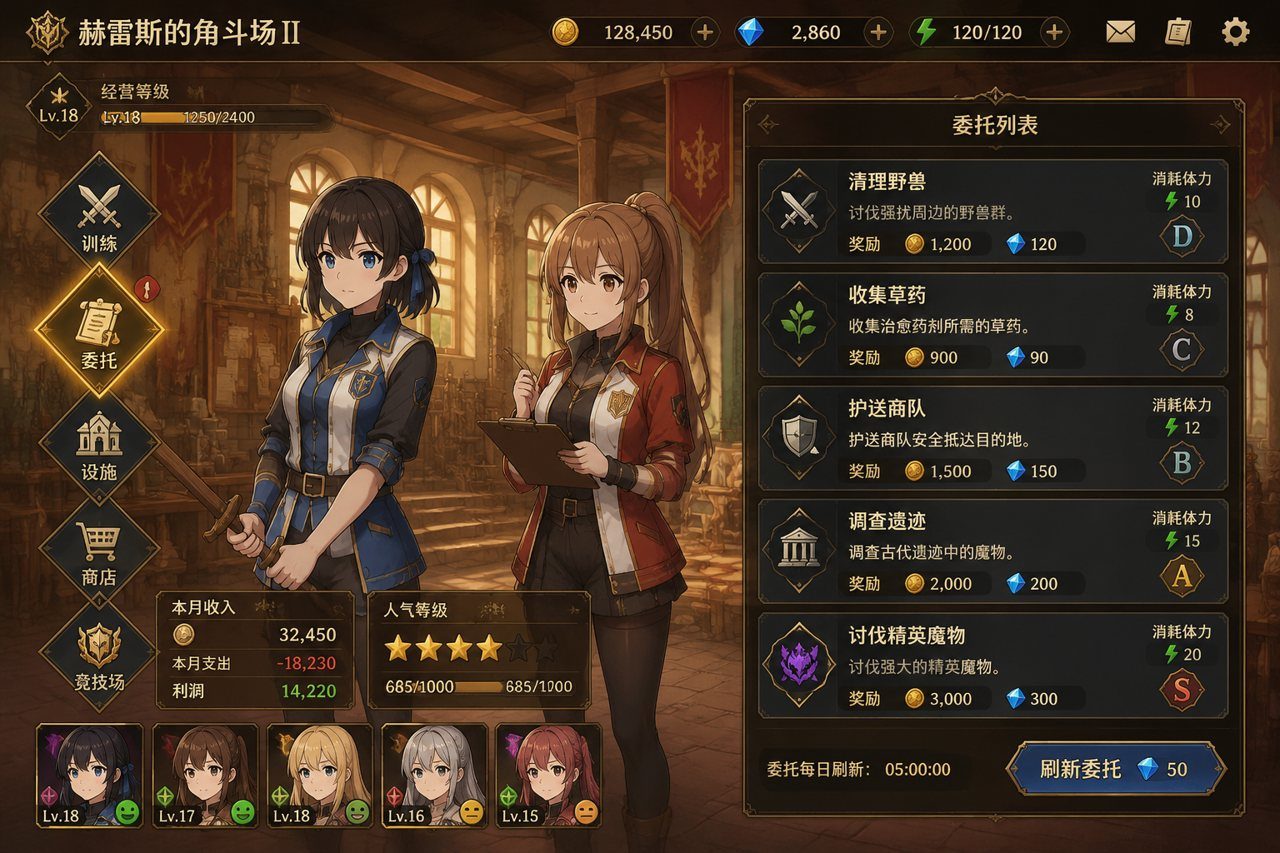 赫雷斯的角斗场Ⅱ 支线内容 资料图 6