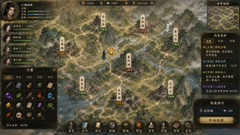 金庸群侠传5爱与死仙狐MOD六周年 版本内容 预览图 6