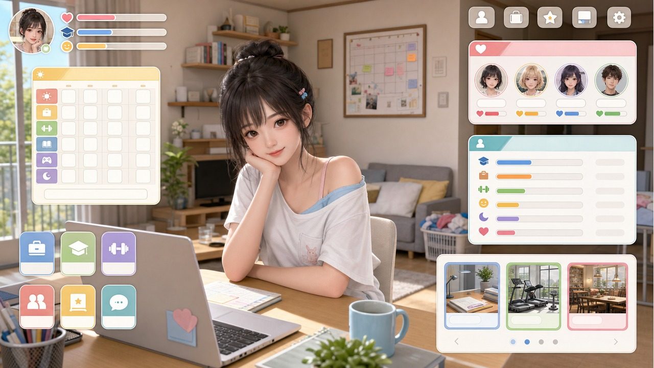 能干的后辈小葵酱 实机画面 资料图 1